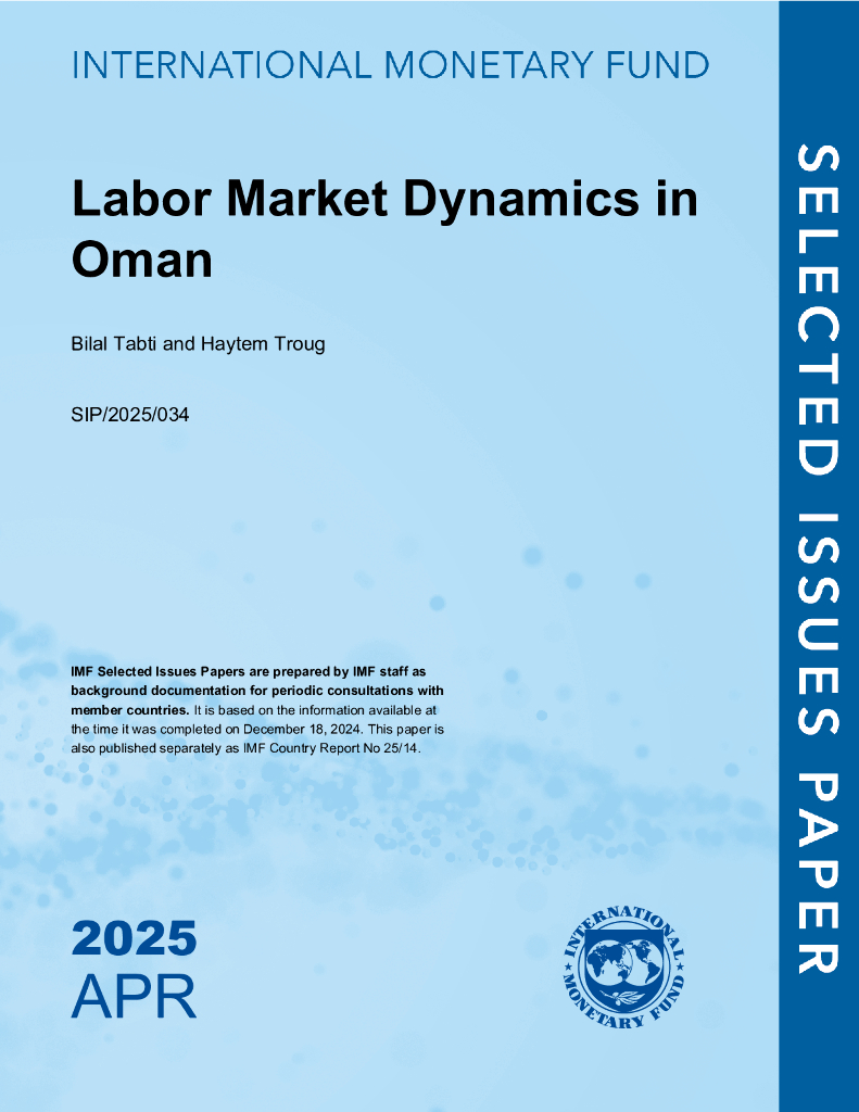 国际货币基金组织：阿曼劳动力市场动态：阿曼（英文版）