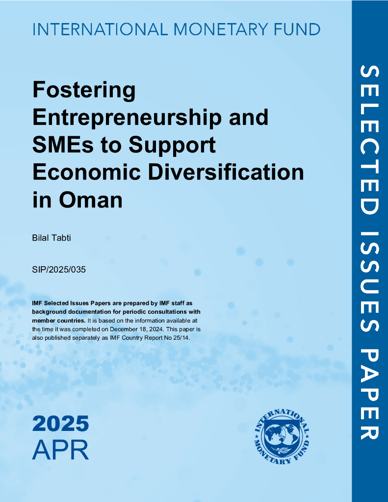 国际货币基金组织：促进创业和中小企业以支持阿曼的经济多样化：阿曼（英文版）