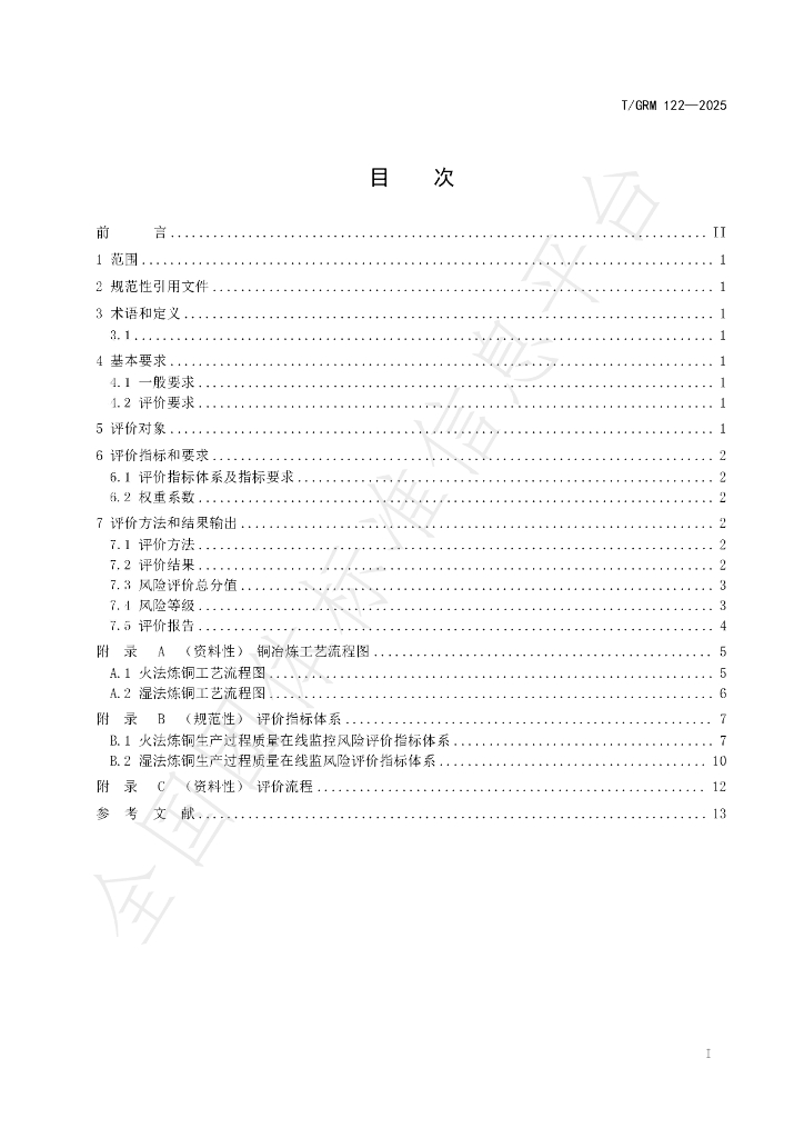 T/GRM 122-2025 标准预览