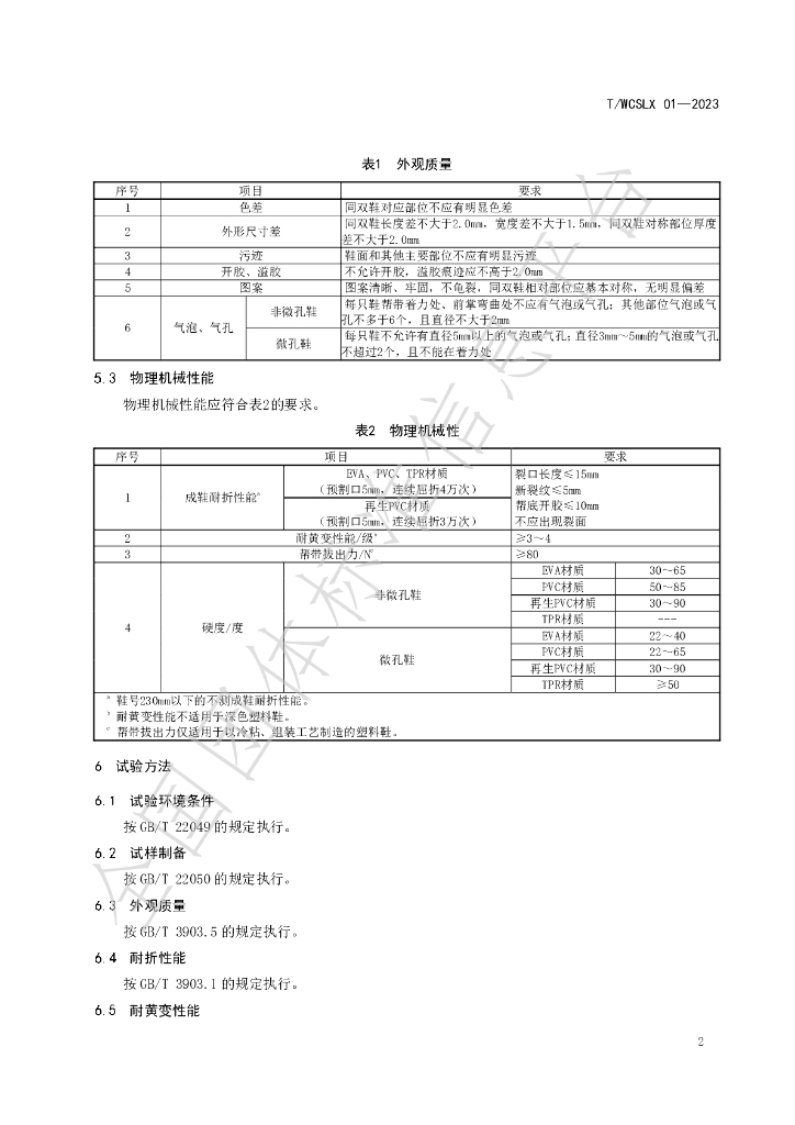 T/WCSLX 01-2023 标准预览
