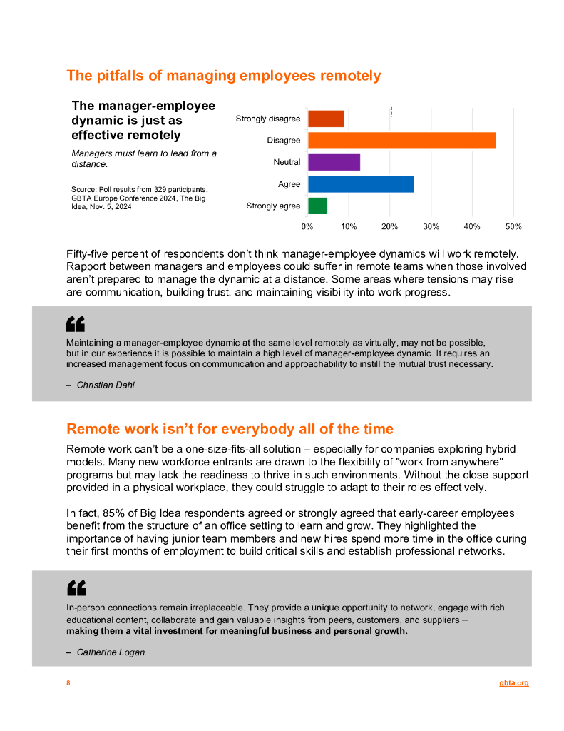 BCD Travel：2024年大创意：你的差旅计划是否让远程办公员工感到失望报告（英文版）_第8页