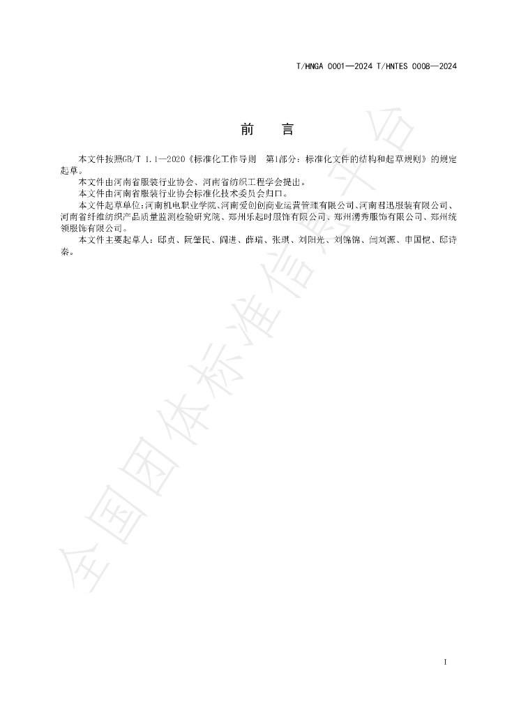 T/HNTES 0008-2024 标准预览
