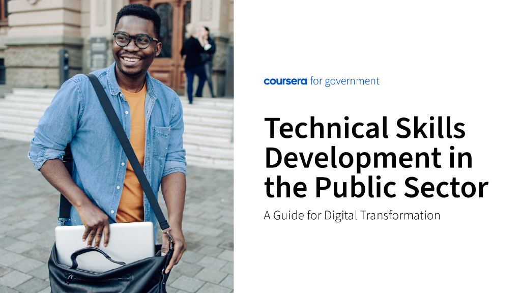 Coursera：2023年公共部门技术技能发展-<em>数字化转型</em>指南报告（英文版） 海报