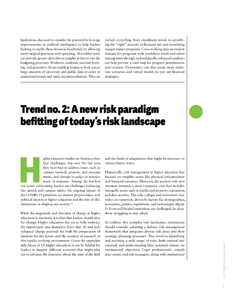 德勤：2025年美国高等教育趋势、挑战及机遇研究报告（英文版）_第9页