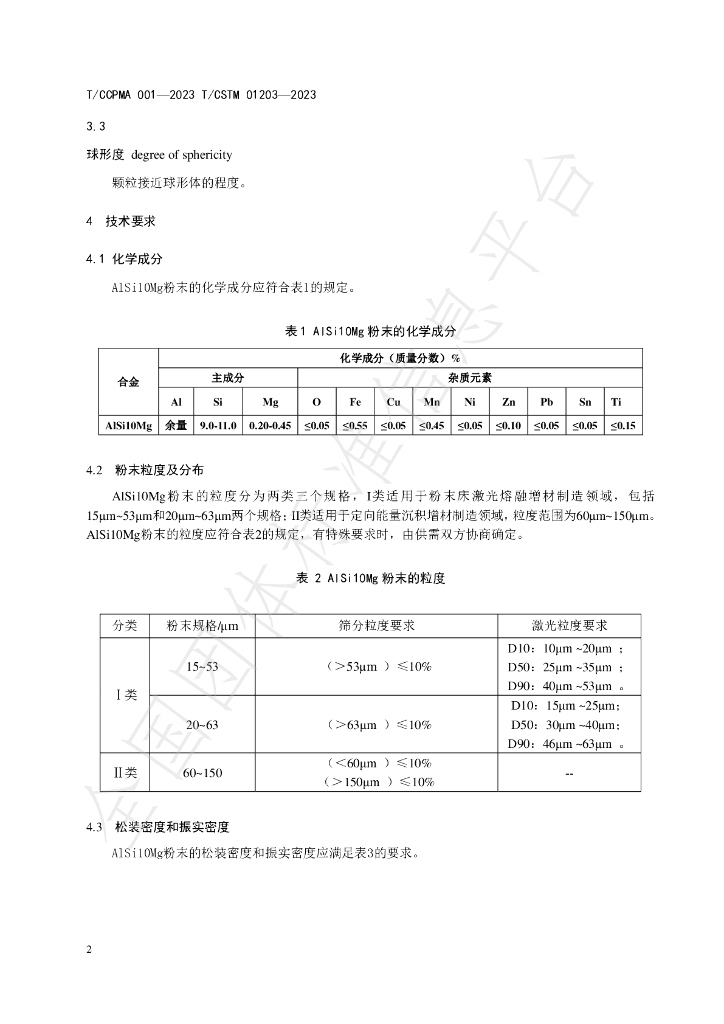T/CCPMA 001-2023 标准预览