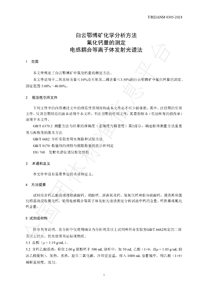 T/REIANM 0305-2024 标准预览