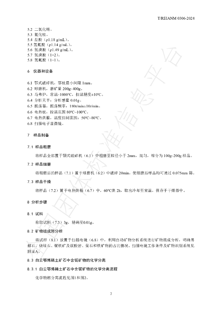 T/REIANM 0306-2024 标准预览