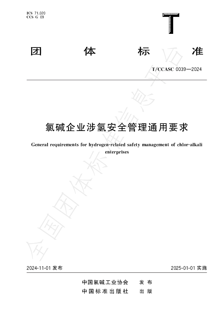 T/CCASC 0039-2024 标准预览