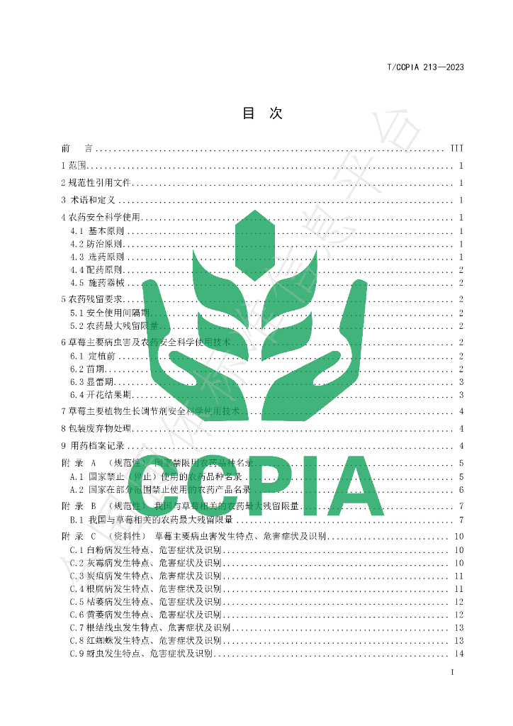 T/CCPIA 213-2023 标准预览