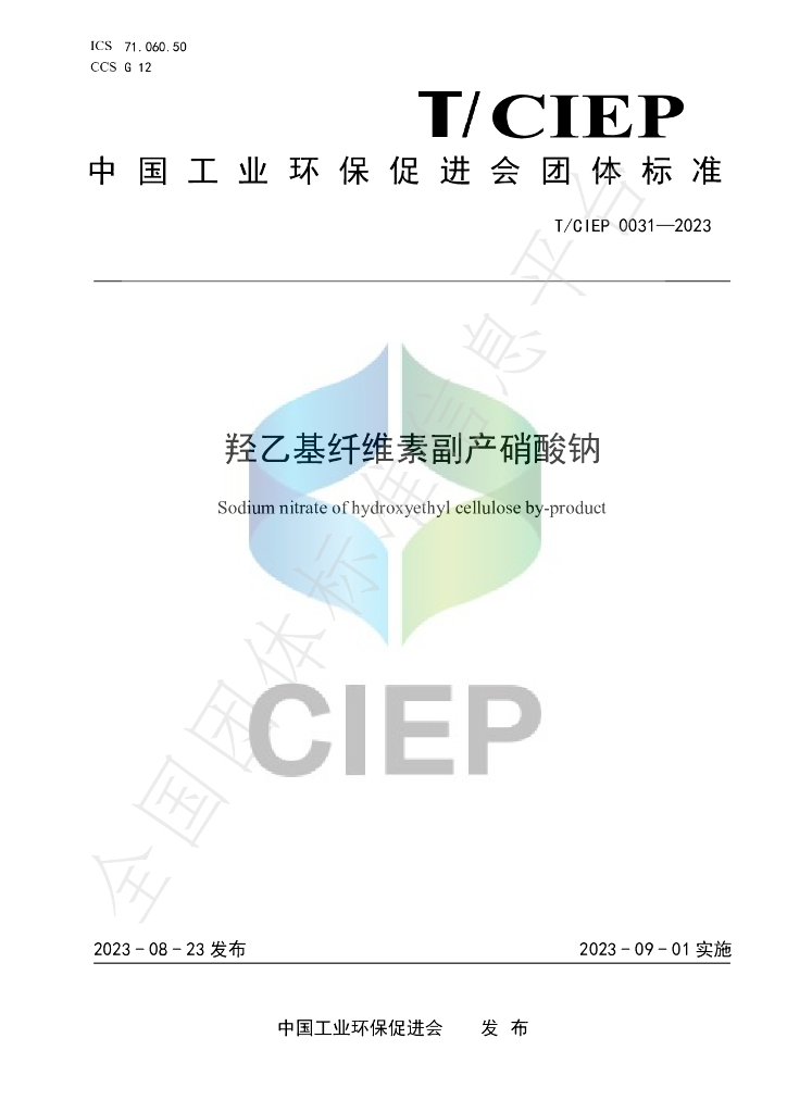 T/CIEP 0031-2023 标准预览