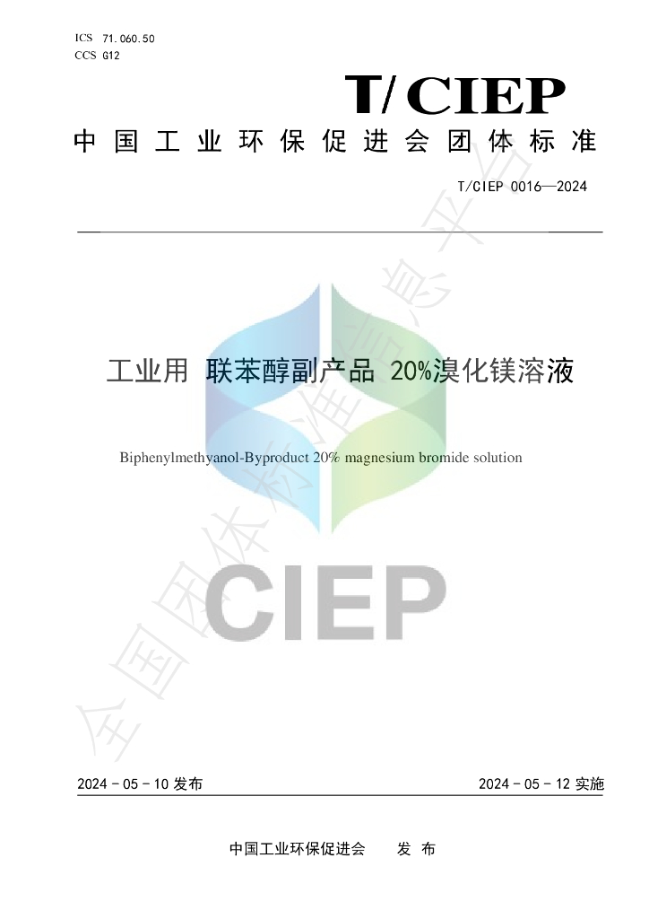 T/CIEP 0016-2024 标准预览
