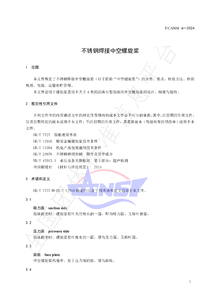 T/CANSI 6-2024 标准预览