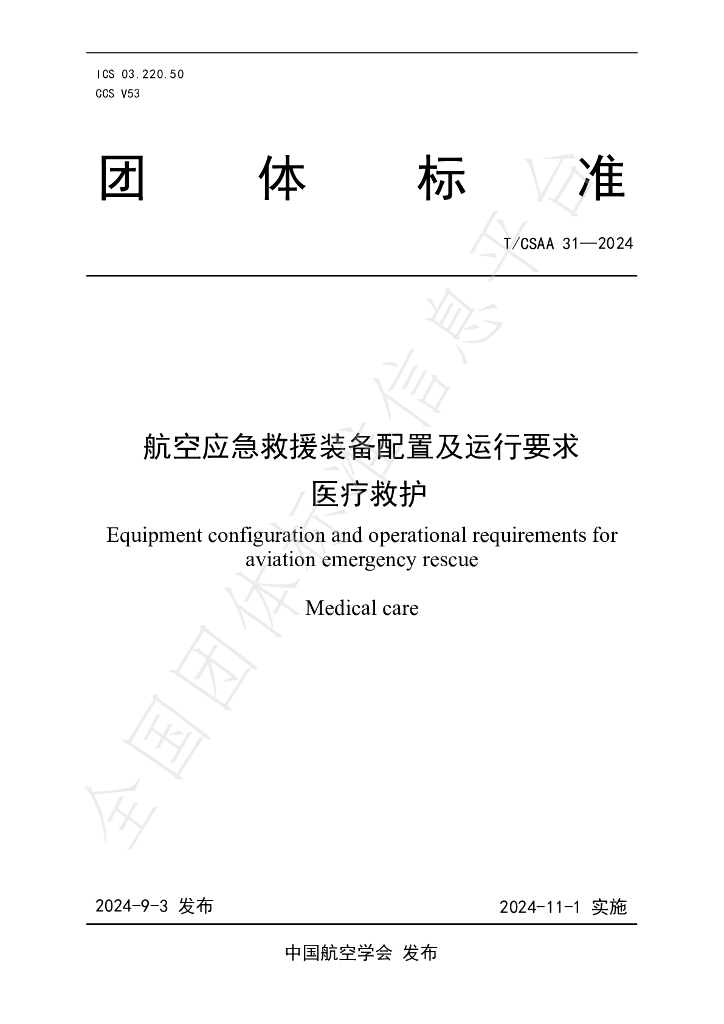 T/CSAA 31-2024 标准预览