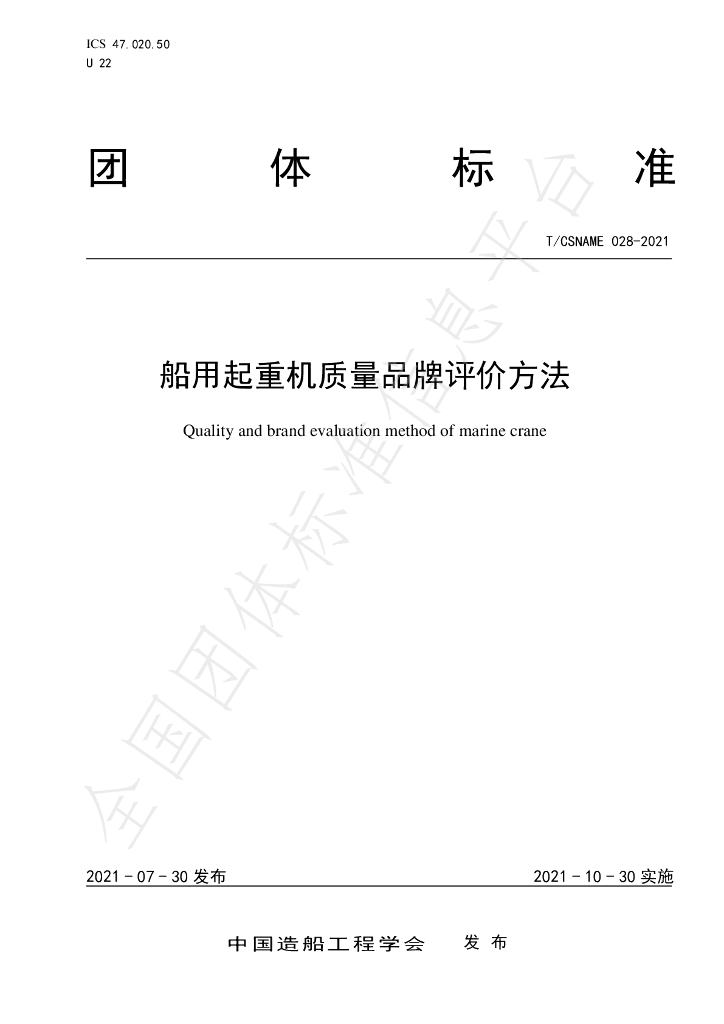 T/CSNAME 028-2021 标准预览