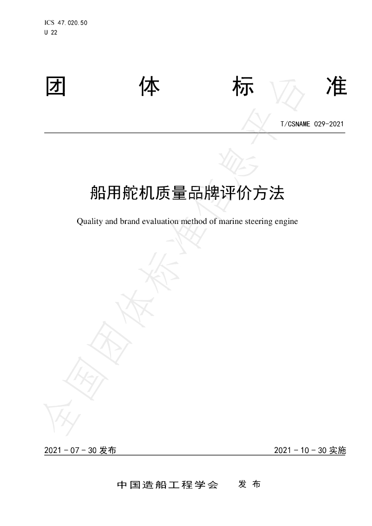 T/CSNAME 029-2021 标准预览