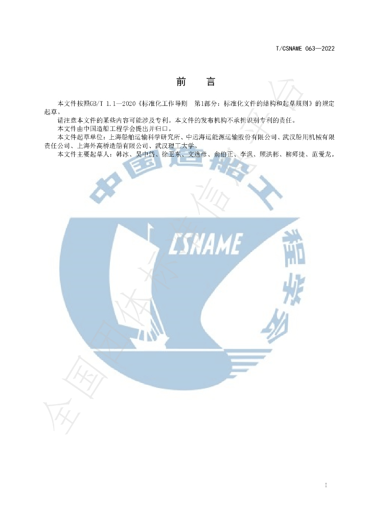 T/CSNAME 063-2022 标准预览
