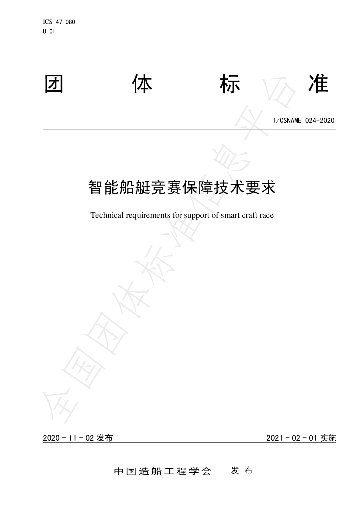 T/CSNAME 024-2020 标准预览