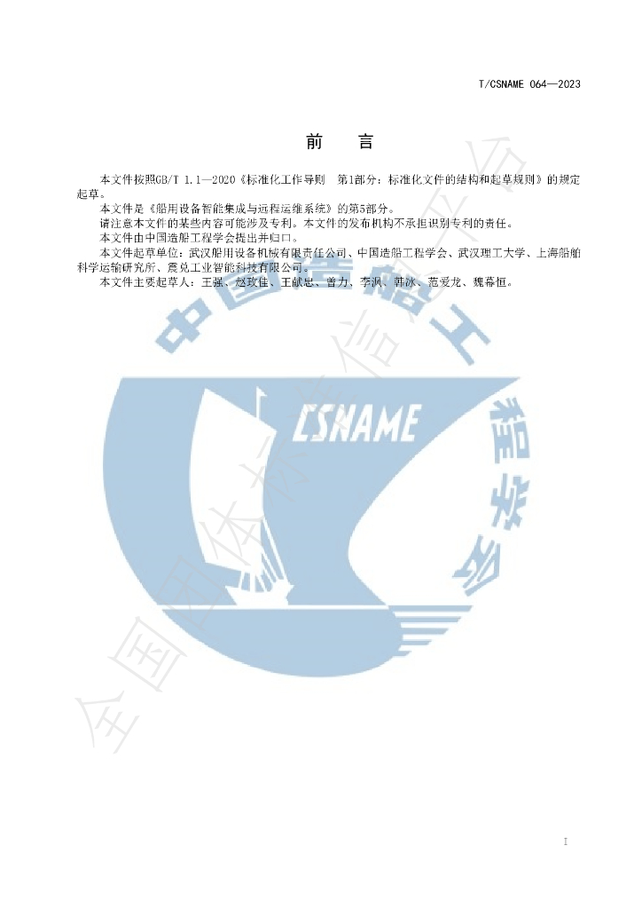T/CSNAME 064-2023 标准预览
