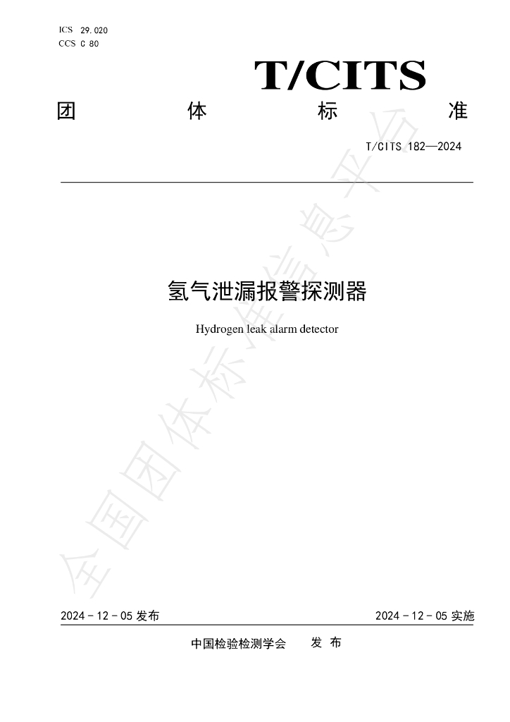 T/CITS 182-2024 标准预览