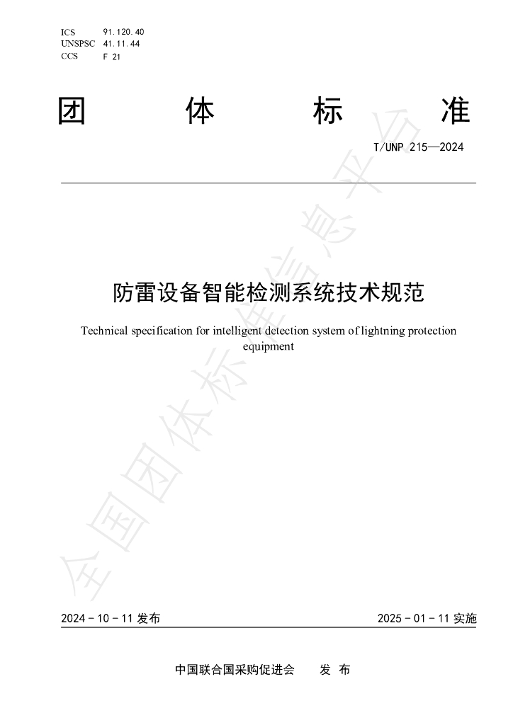 T/UNP 215-2024 标准预览