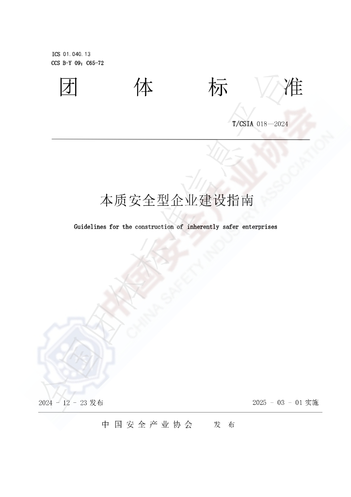 T/CSIA 018-2024 标准预览