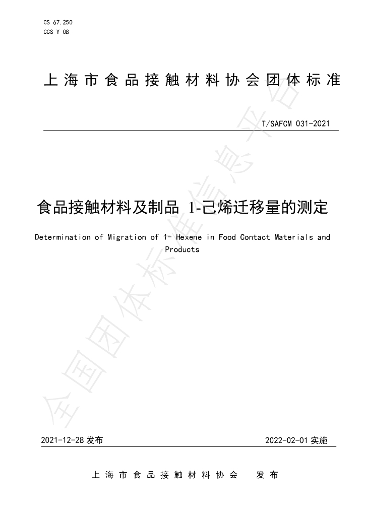 T/SAFCM 031-2021 标准预览