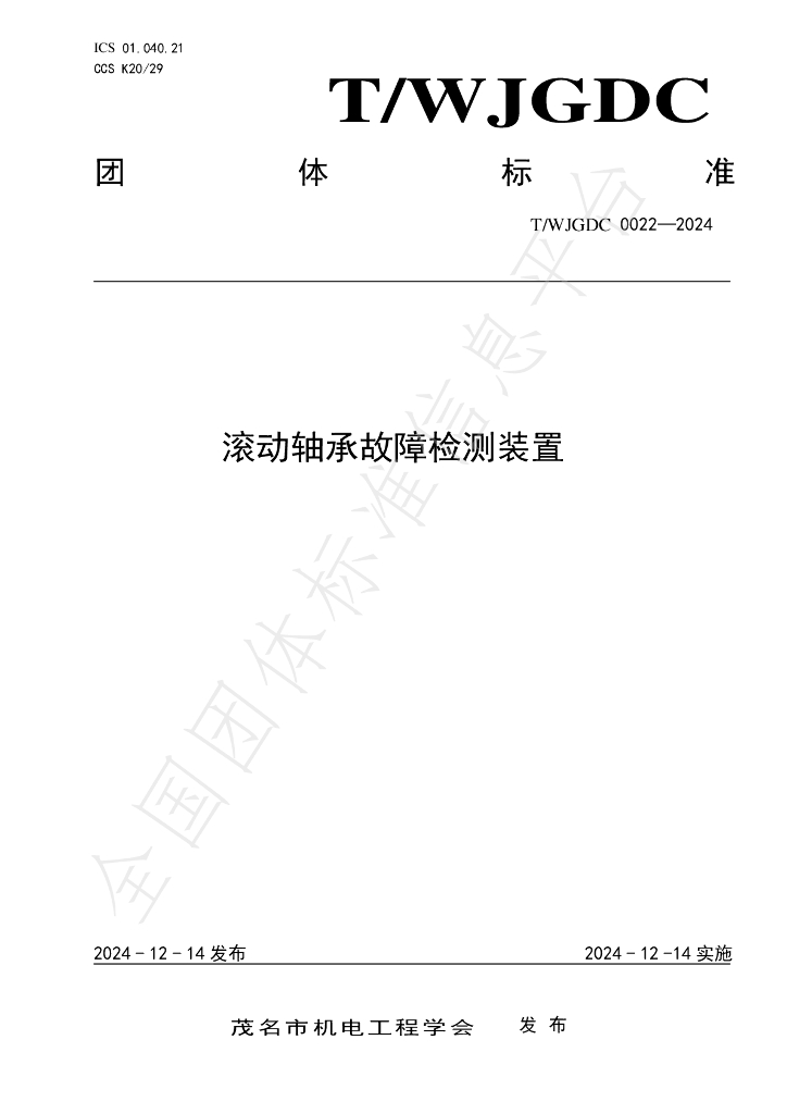 T/WJDGC 0022-2024 标准预览