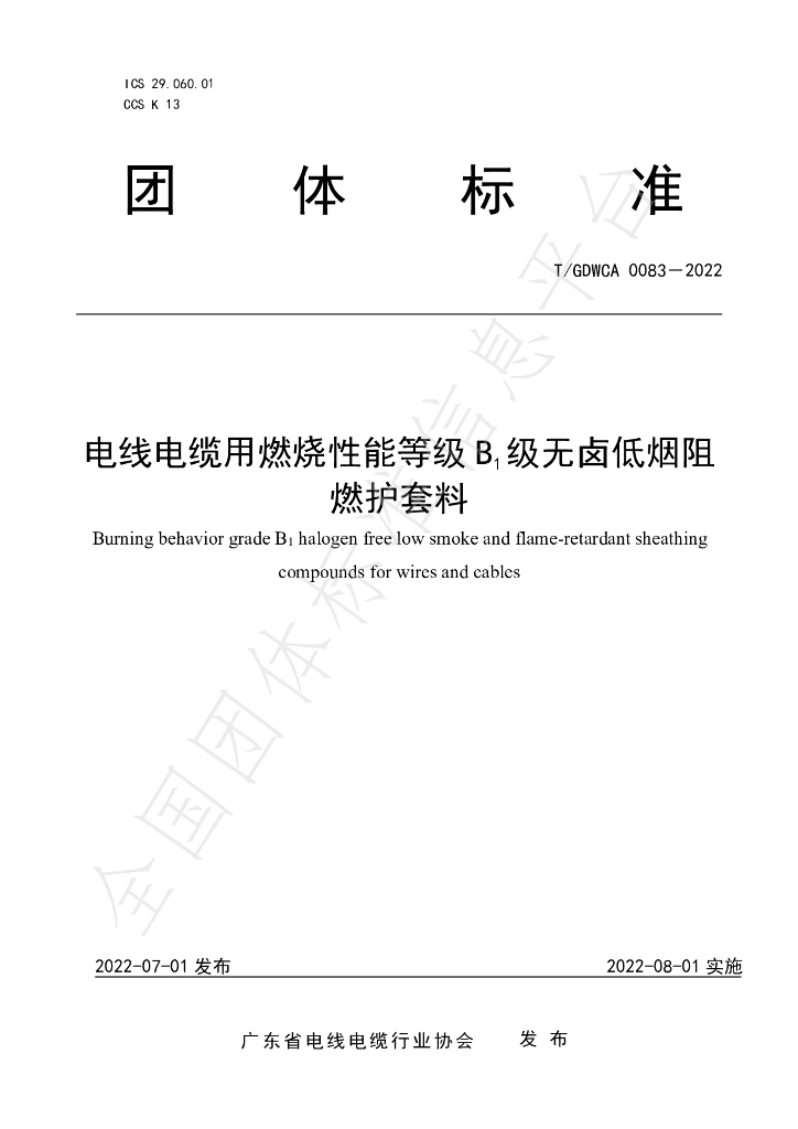 T/GDWCA 0083-2022 标准预览
