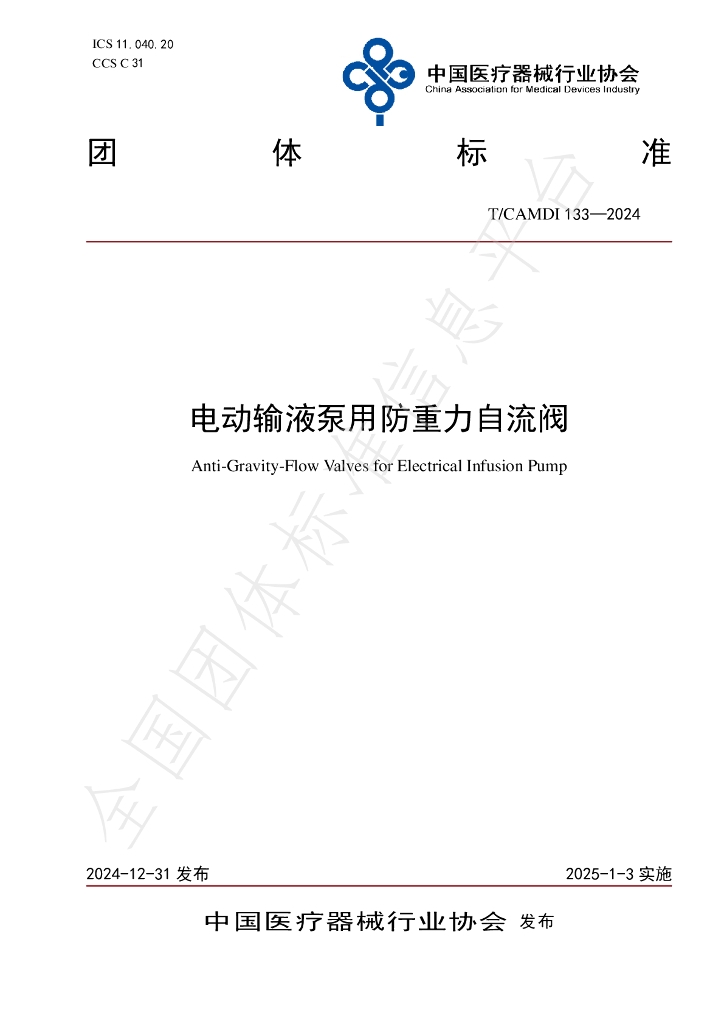 T/CAMDI 133-2024 标准预览