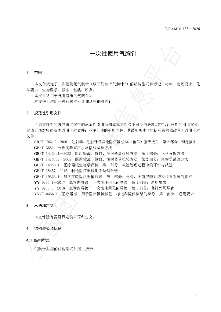 T/CAMDI 132-2024 标准预览