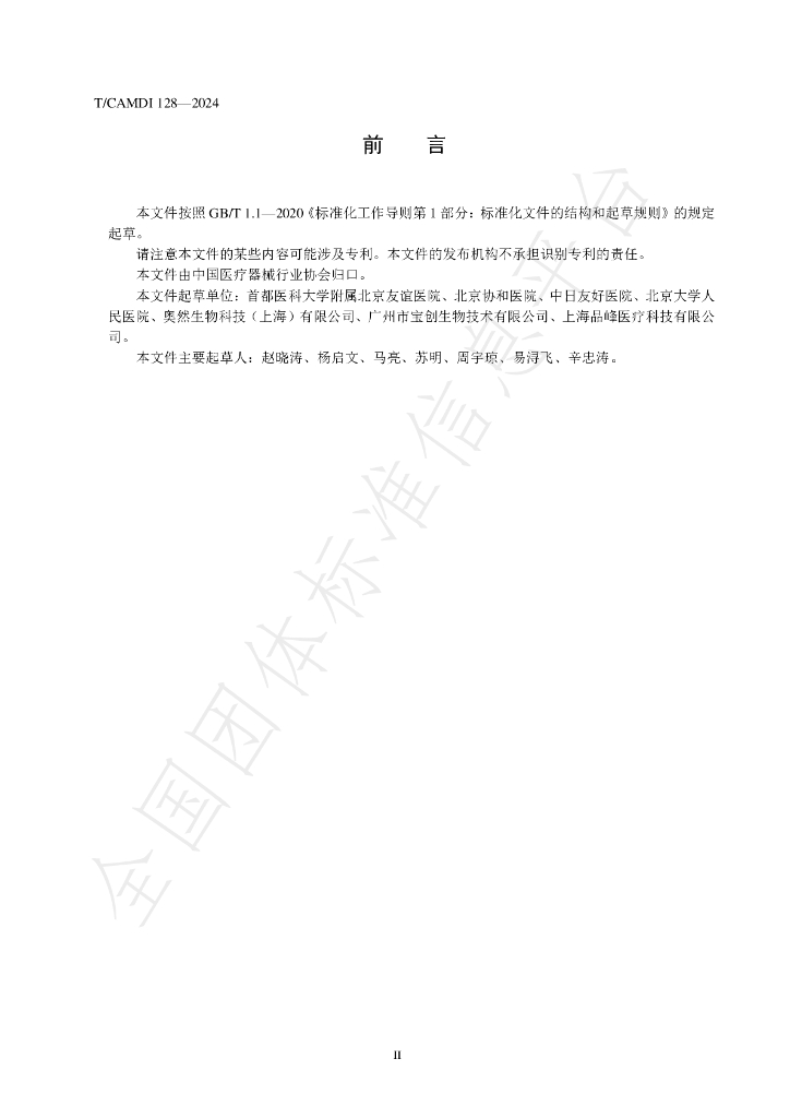 T/CAMDI 128-2024 标准预览