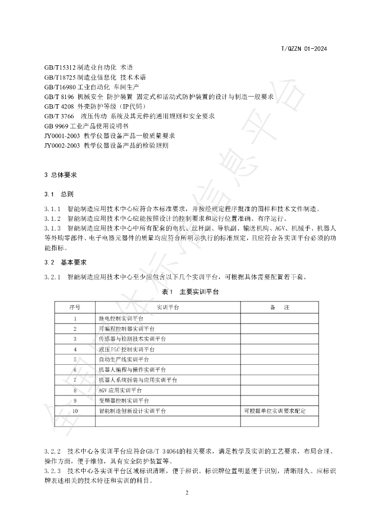 T/QZZN 01-2024 标准预览