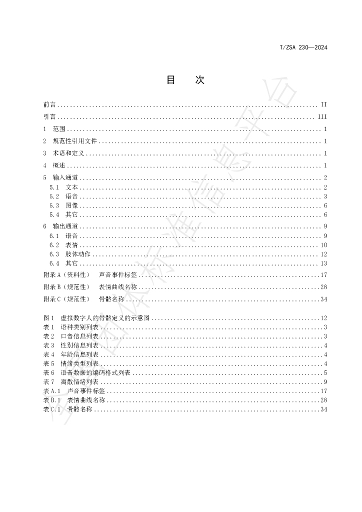 T/ZSA 230-2024 标准预览