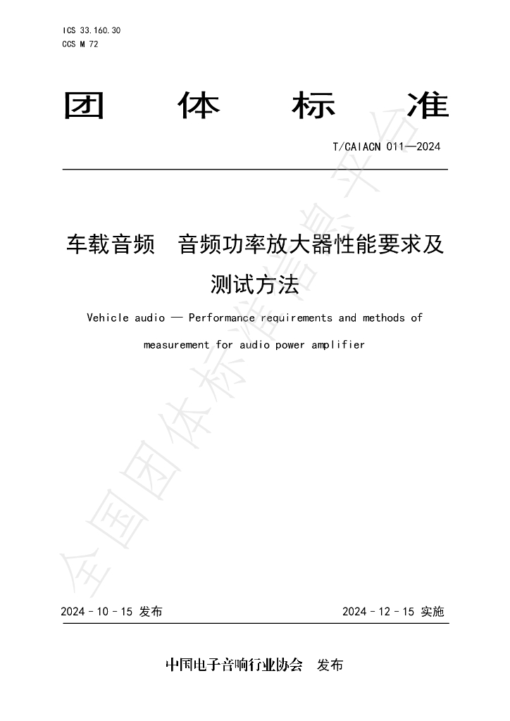 T/CAIACN 011-2024 标准预览