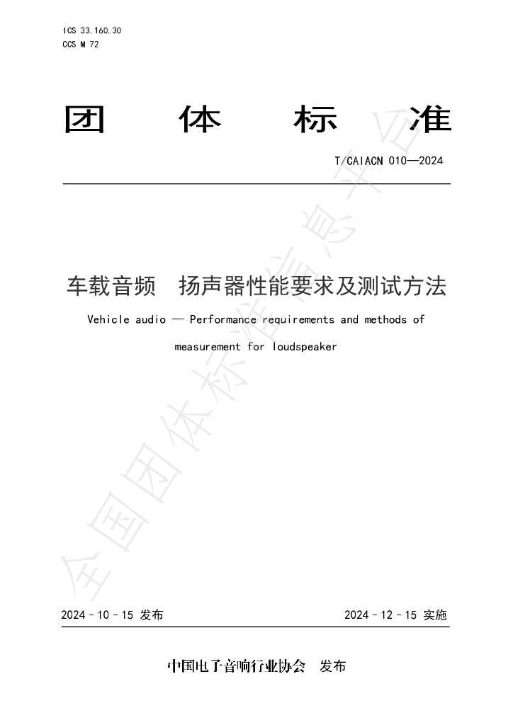 T/CAIACN 010-2024 标准预览