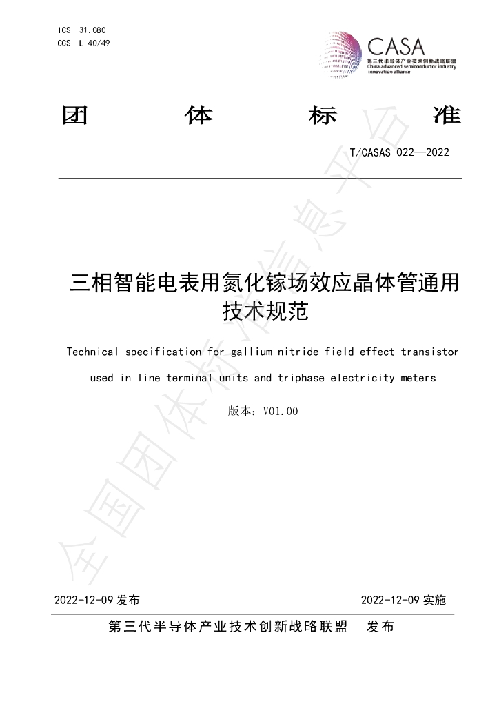 T/CASAS 022-2022 标准预览