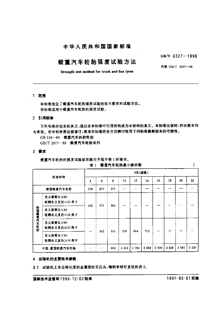 GB/T 6327-1996 标准预览
