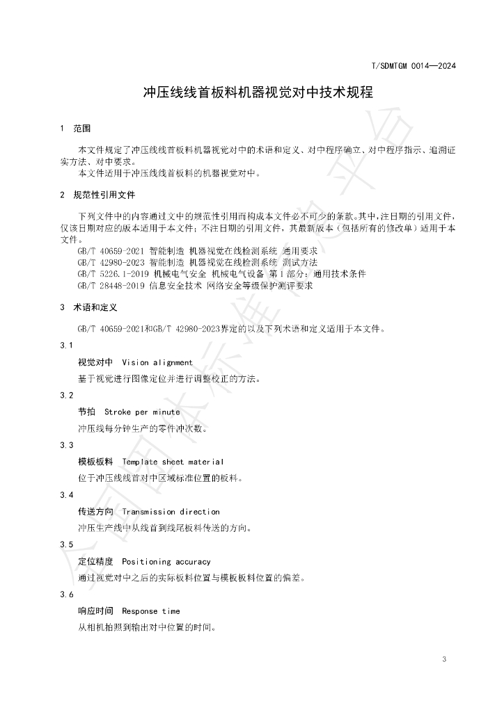 T/SDMTGM 0014-2024 标准预览