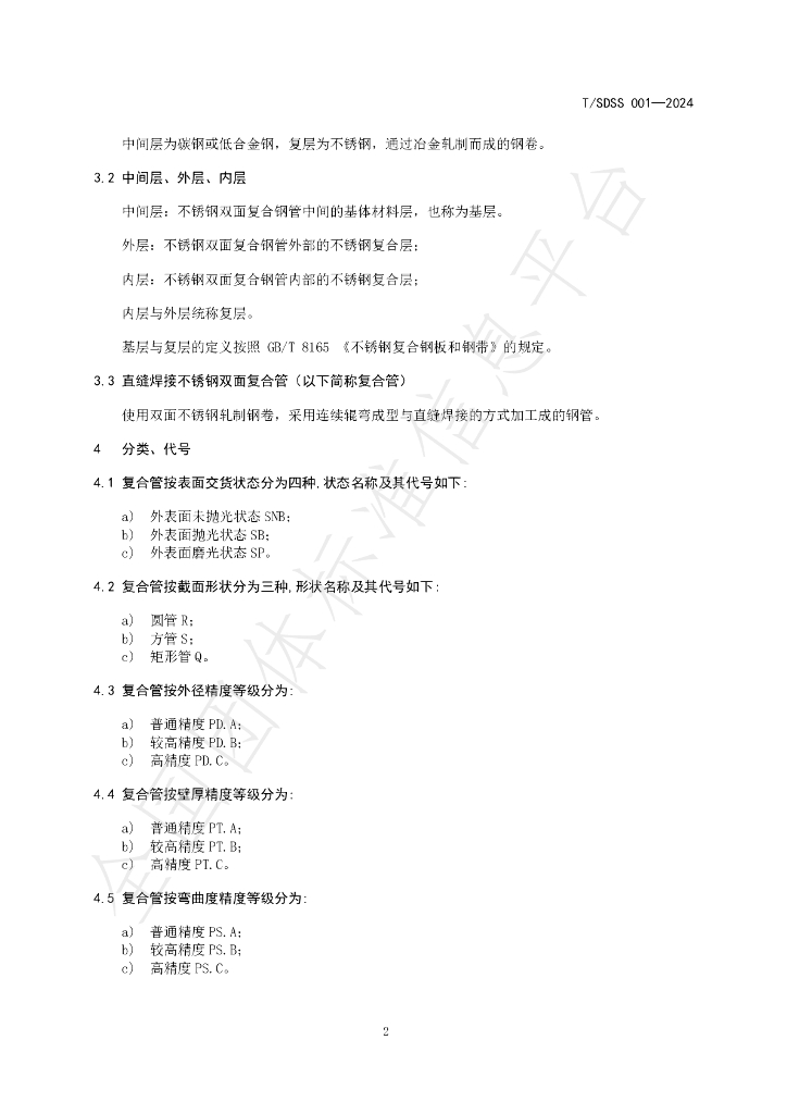 T/SDSS 001-2024 标准预览