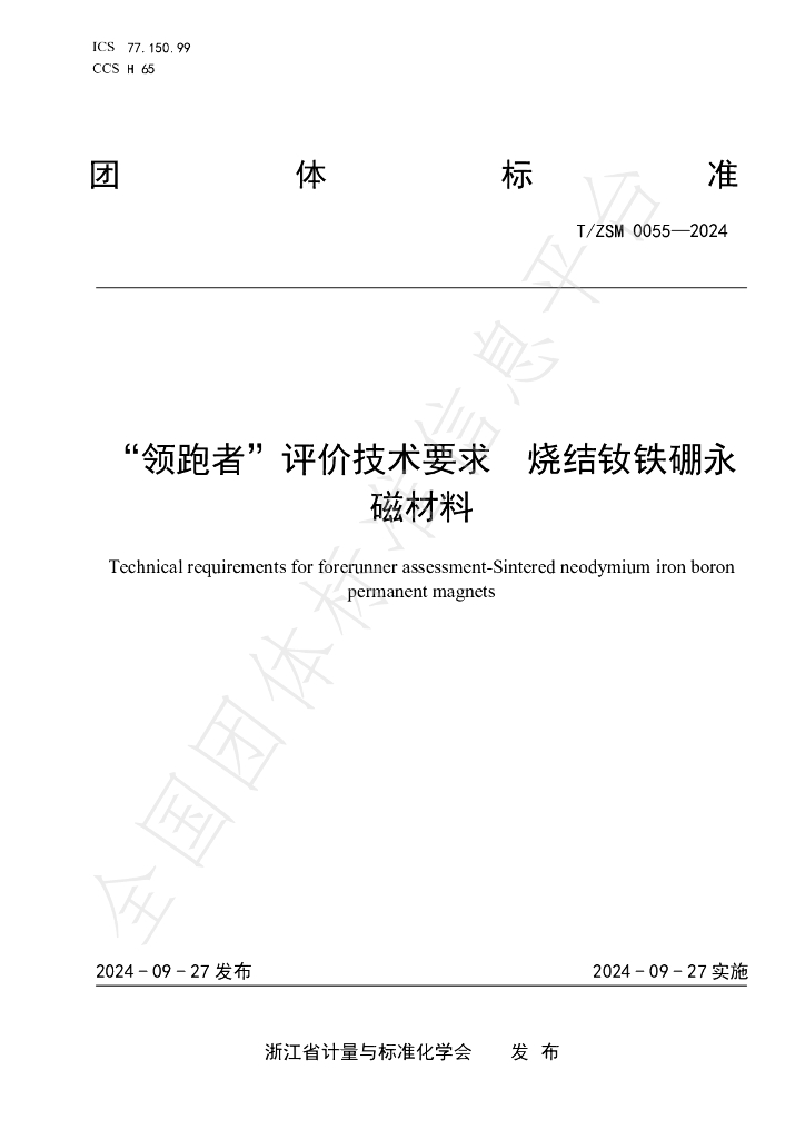 T/ZSM 0055-2024 标准预览