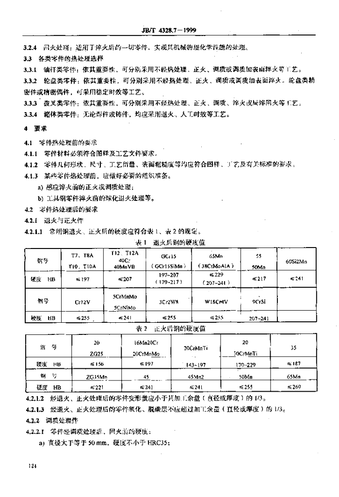JB/T 4328.7-1999 标准预览