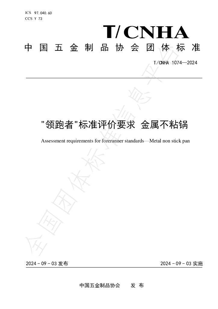 T/CNHA 1074-2024 标准预览