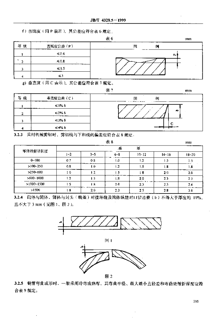JB/T 4328.5-1999 标准预览