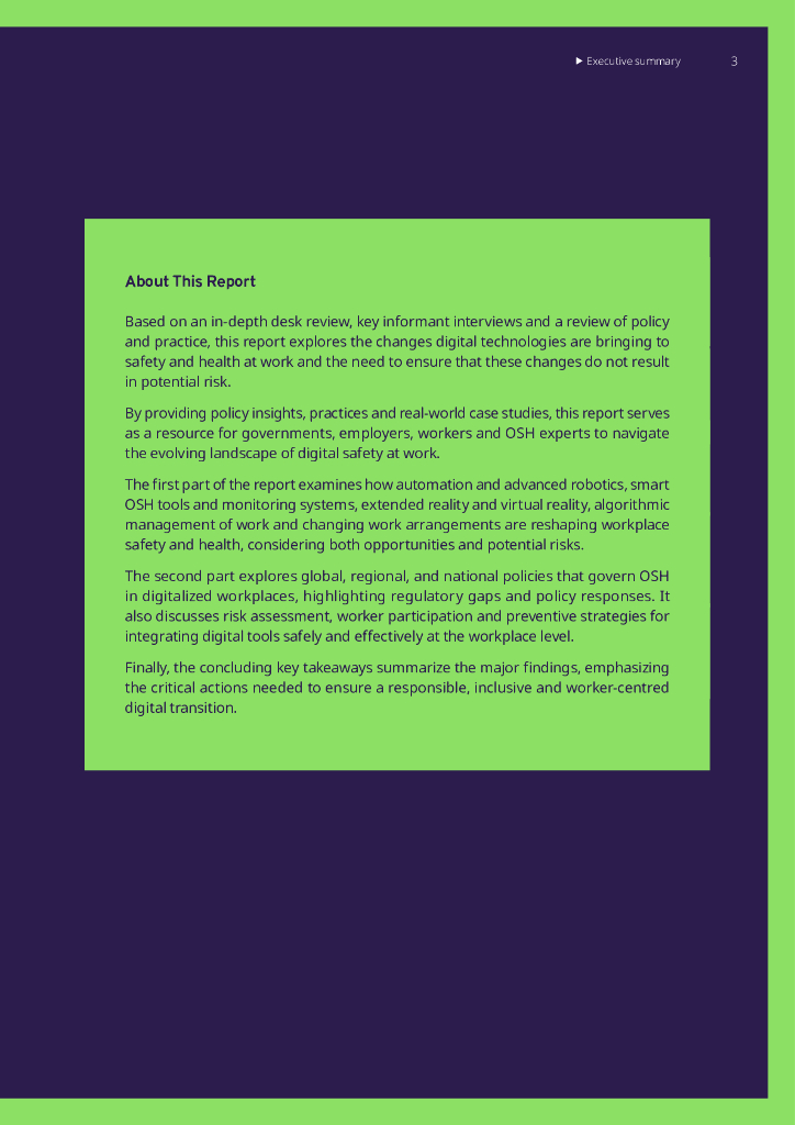 国际劳工组织（ILO）：2025年健康与安全的变革：人工智能和数字化在工作中的作用研究报告（英文版）_第10页