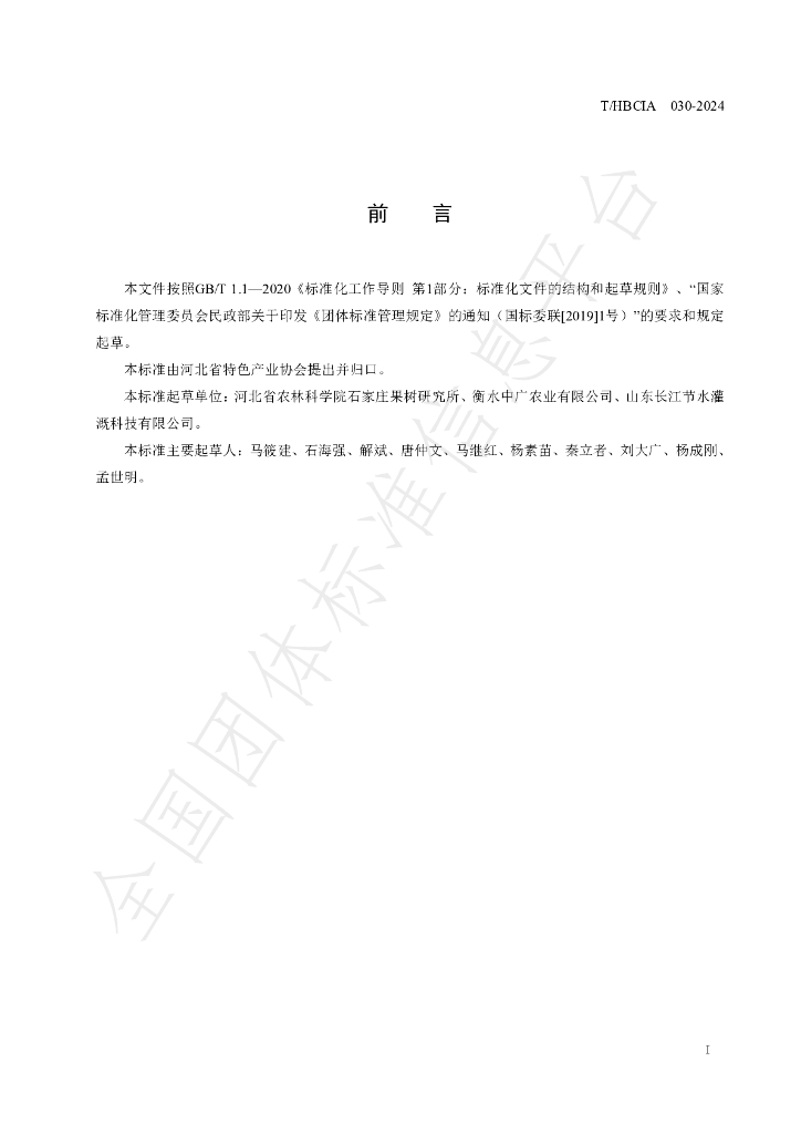 T/HBCIA 030-2024 标准预览