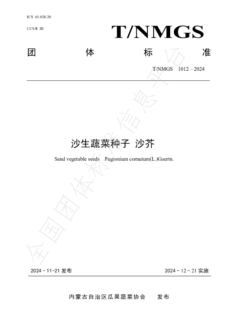 T/NMGS 1012-2024 标准预览