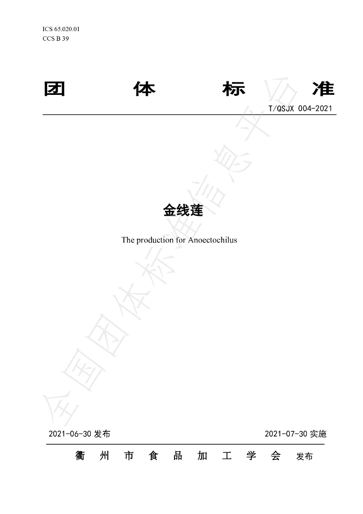 T/QSJX 004-2021 标准预览