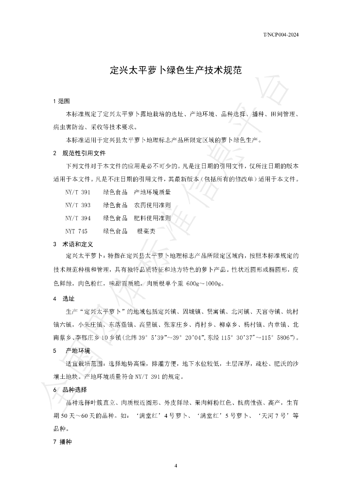 T/NCHP T/NCP-2024 标准预览