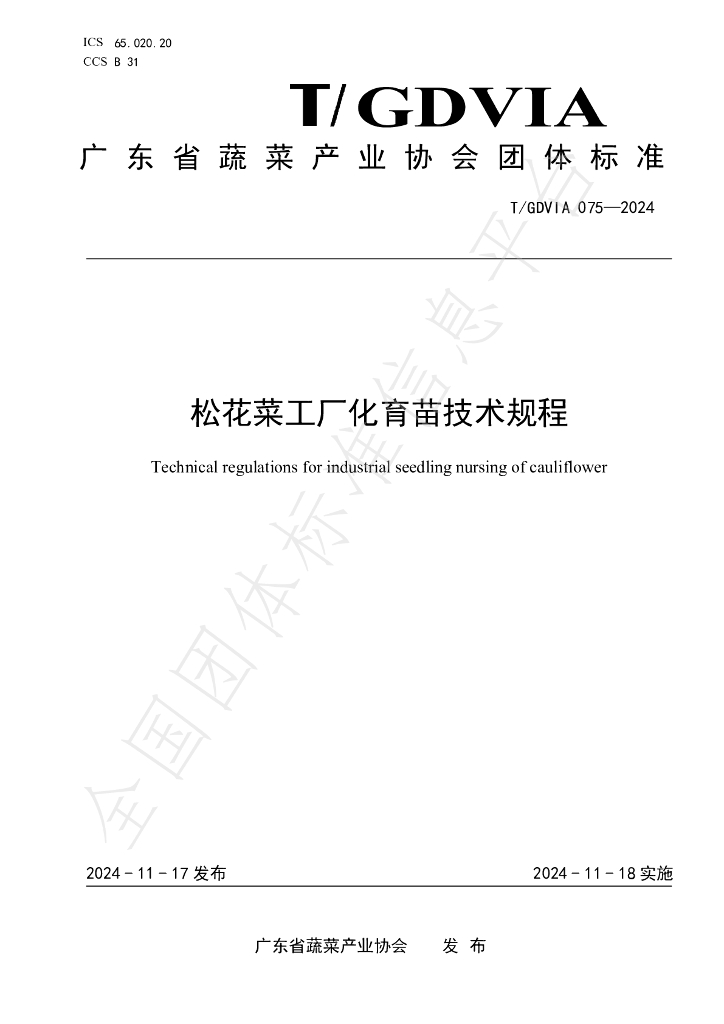 T/GDVIA 075-2024 标准预览