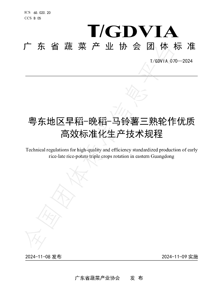 T/GDVIA 070-2024 标准预览